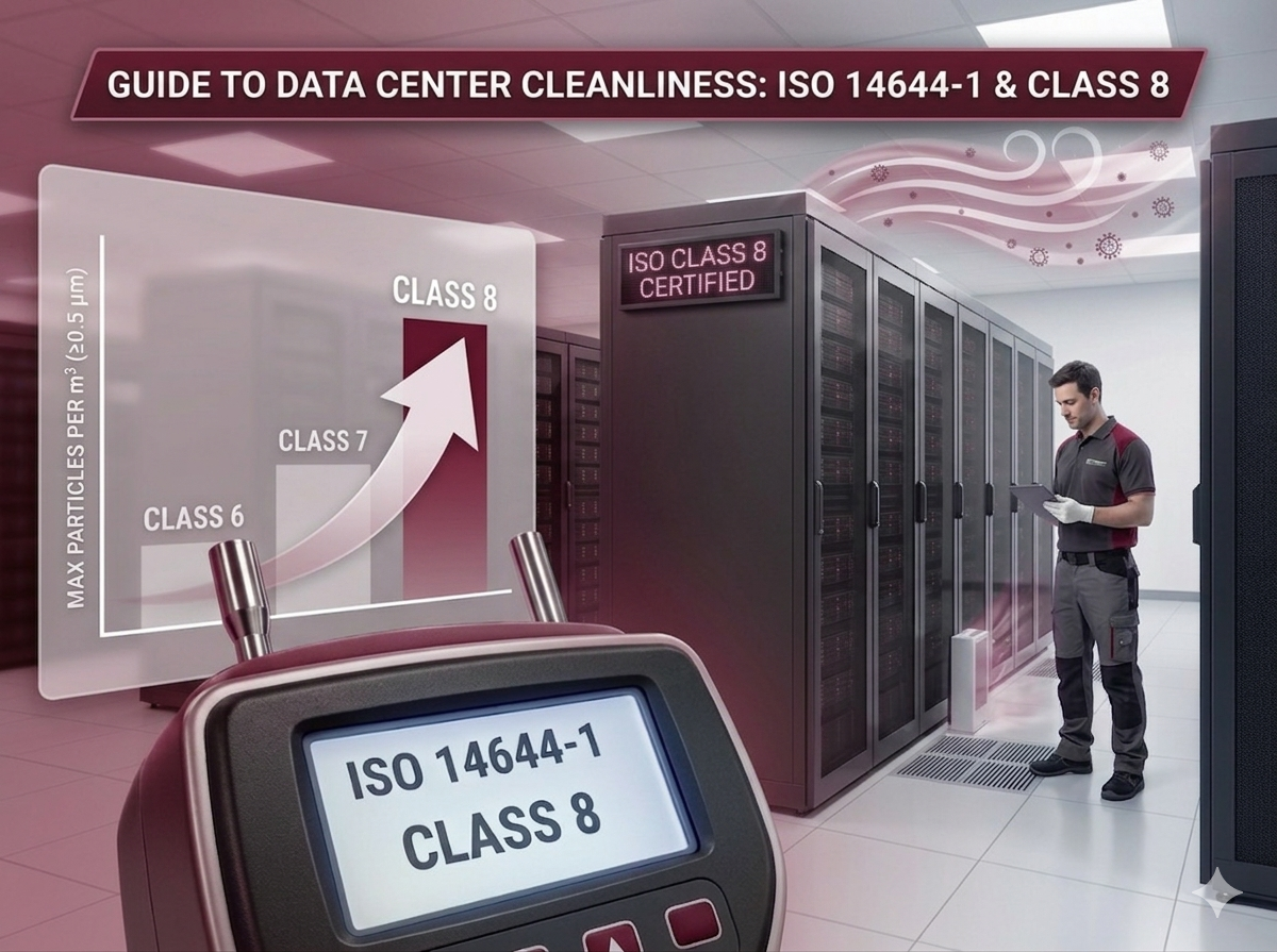 Guide to data center cleanliness ISO 14644-1 ISO 14644-1 and Data Center Cleanliness Standards: What Operators Need to Know